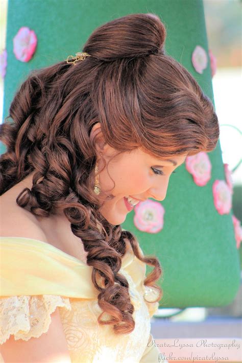 disney belle hairstyle